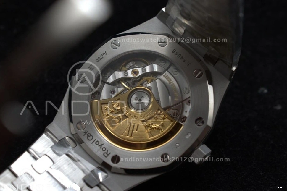 Royal SA3120 SS Oak 37mm Edition on APSF 1:1 Dial Clone Grey Frosted 15454 Best Bracelet SS Textured Super 0516